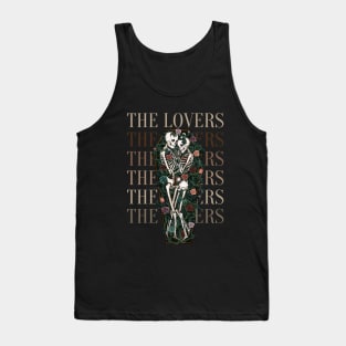 the lovers skeleton Tank Top